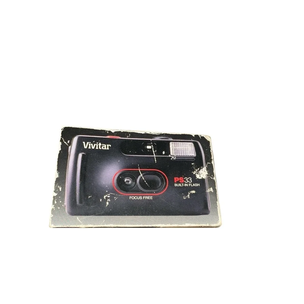 Vivitar PS 33 35mm Point And Shoot Film Camera Vintage 1990‎ NEW IN BOX!